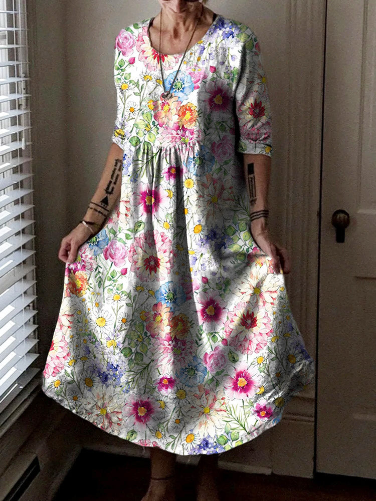 Vestido de estilo vintage atemporal
