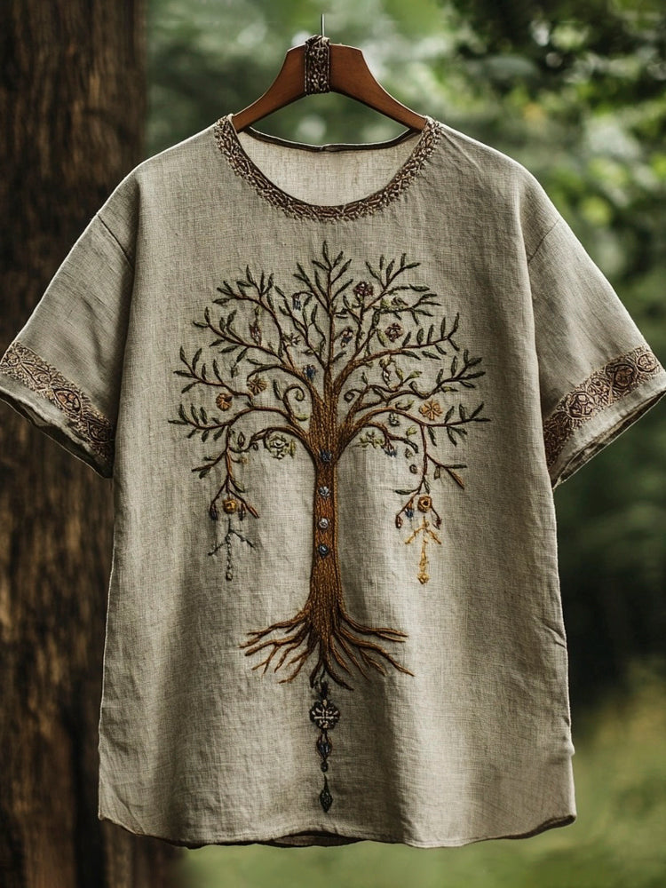 Camiseta de diseño cuidado