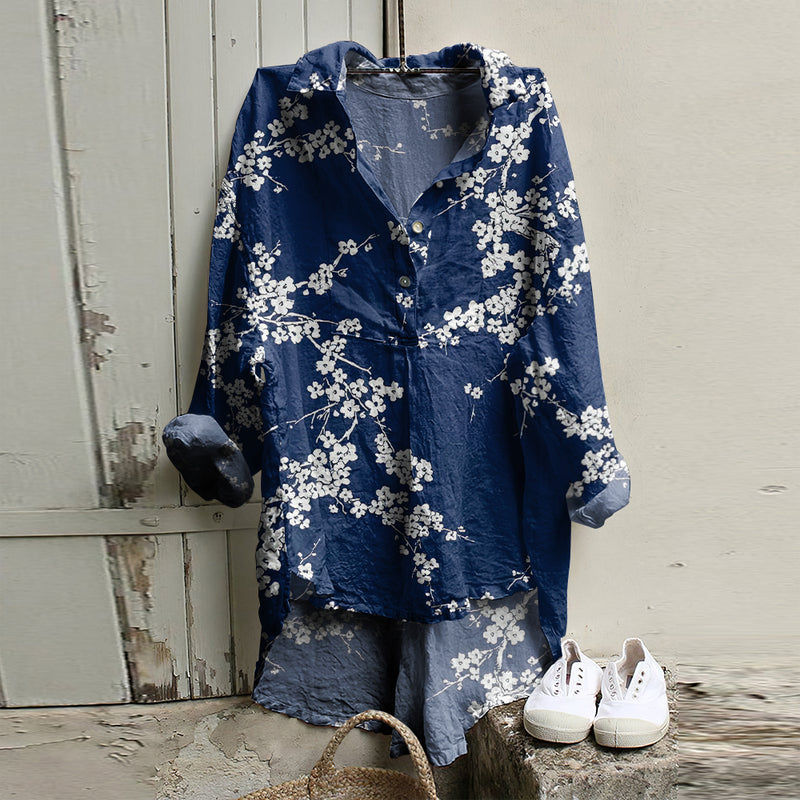 Camisa de estilo vintage atemporal
