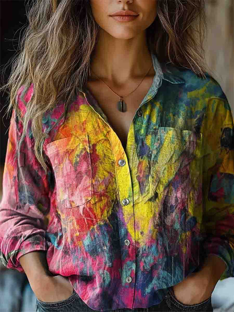 Camisa de estilo vintage atemporal
