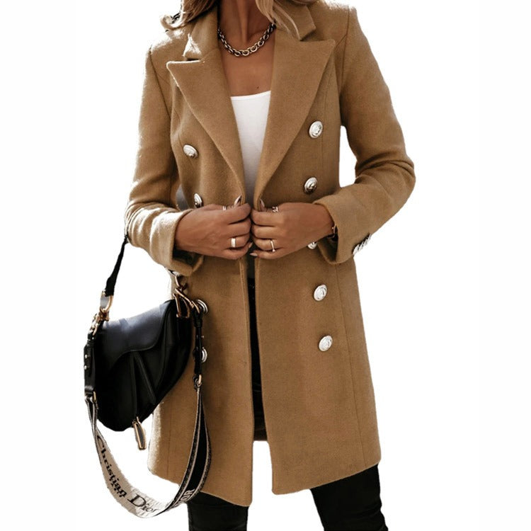 CM | Americana larga oversize con botones grandes