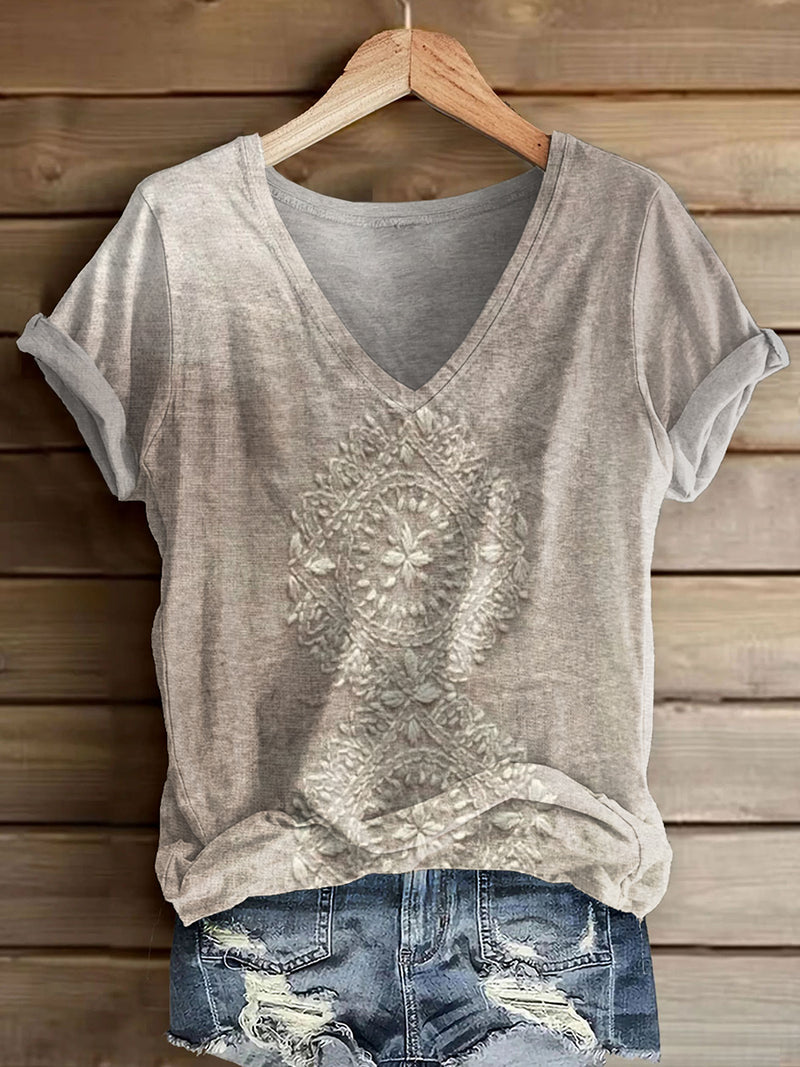 Camiseta de inspiración vintage