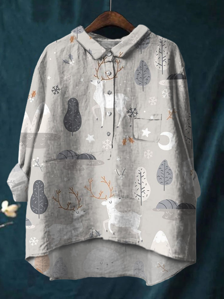 Camisa de estilo vintage atemporal