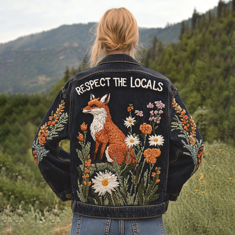 Chaqueta bellamente confeccionado