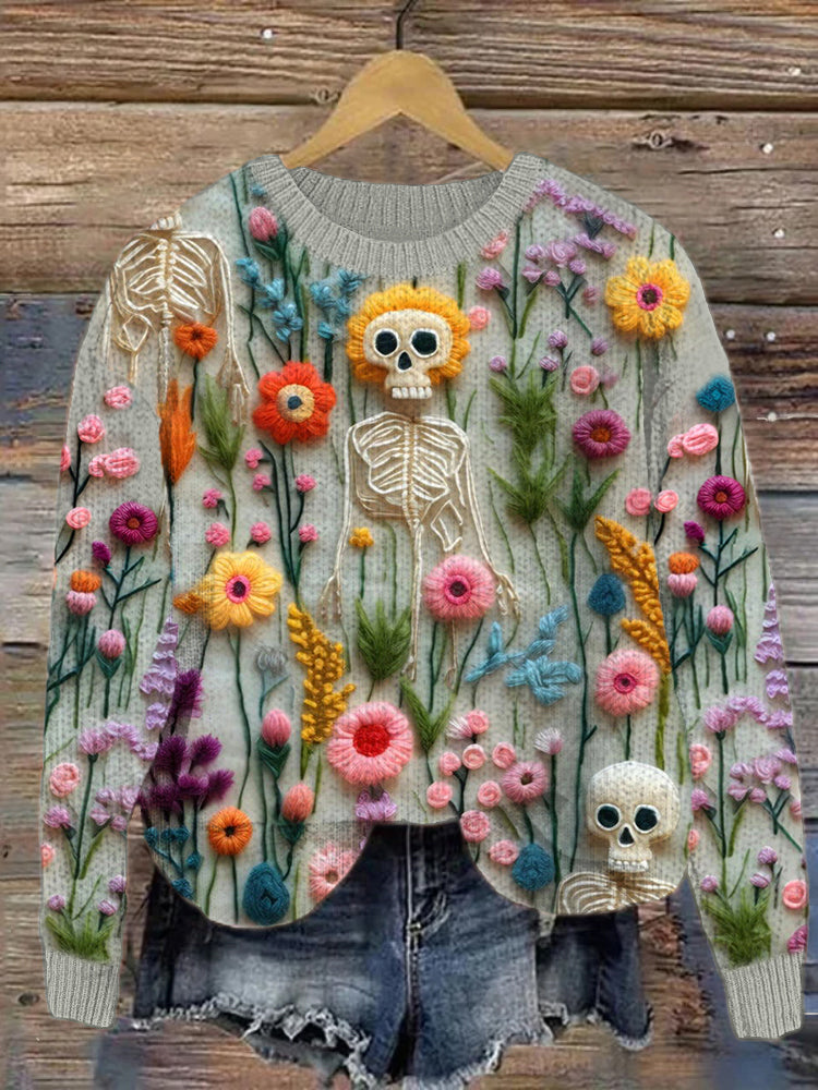Suéter de inspiración vintage