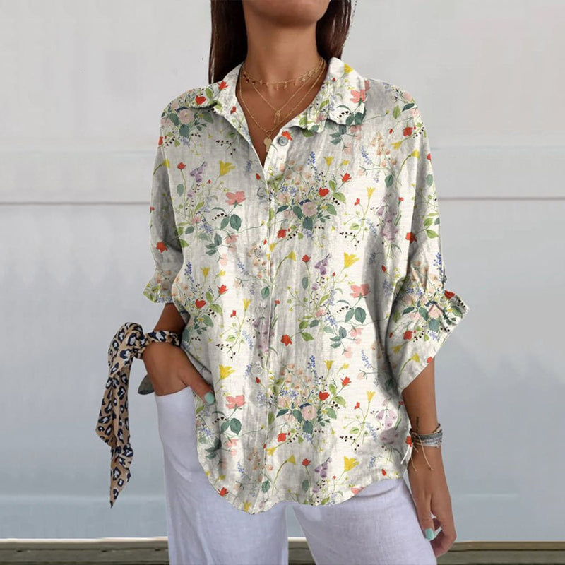 Camisa de estilo vintage atemporal