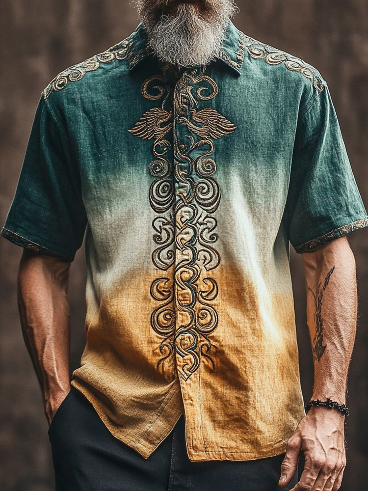Camisa de diseño cuidado