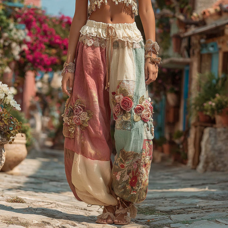 Pantalones de diseño elegante
