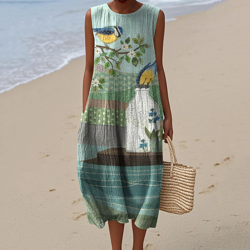 Vestido de inspiración vintage