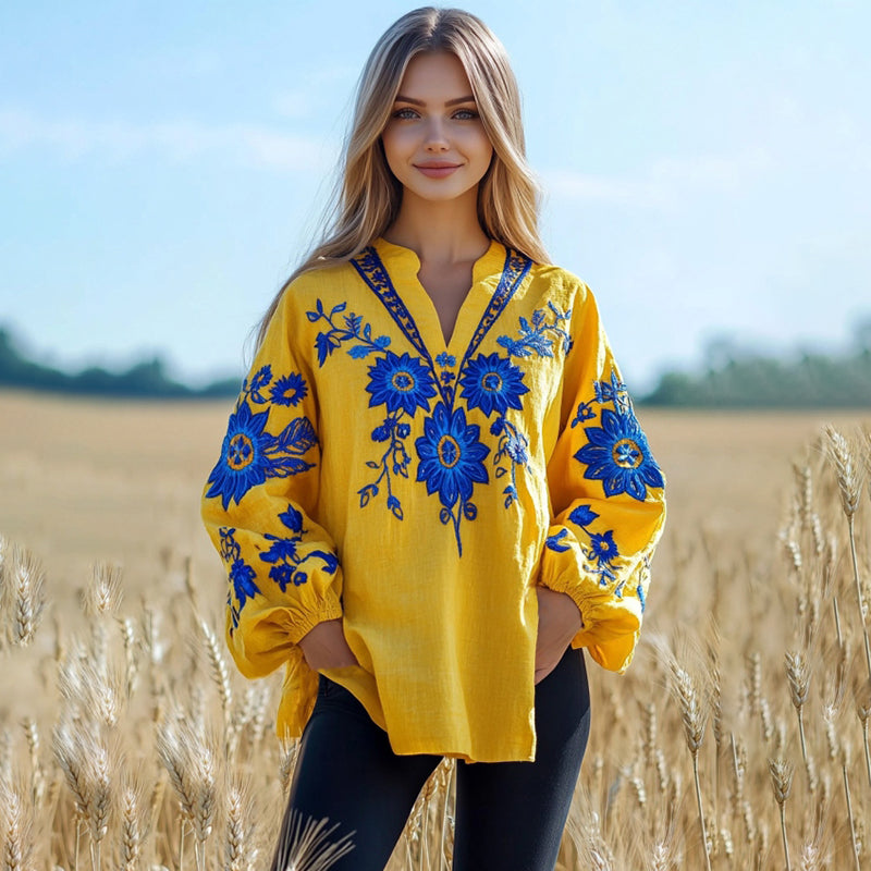 Blusa de diseño clásico