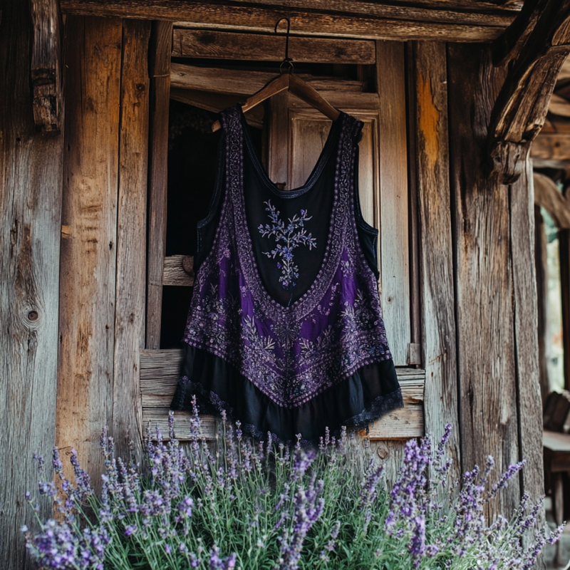 Top de estilo vintage atemporal