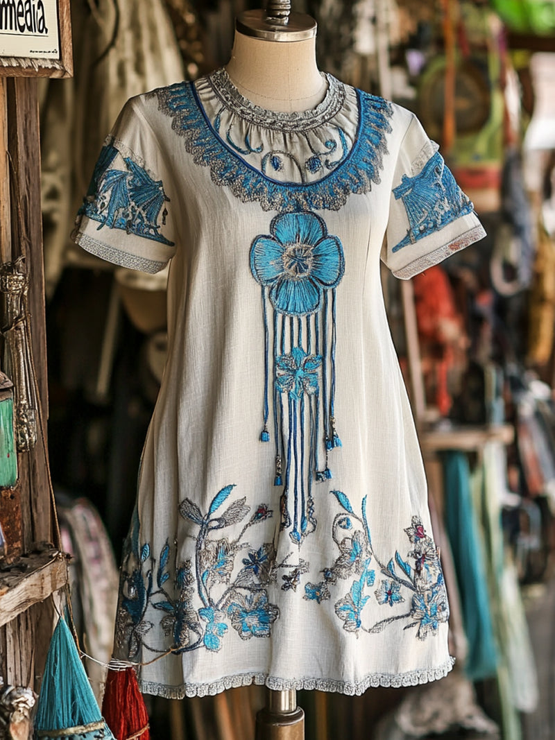 Vestido de estilo vintage atemporal