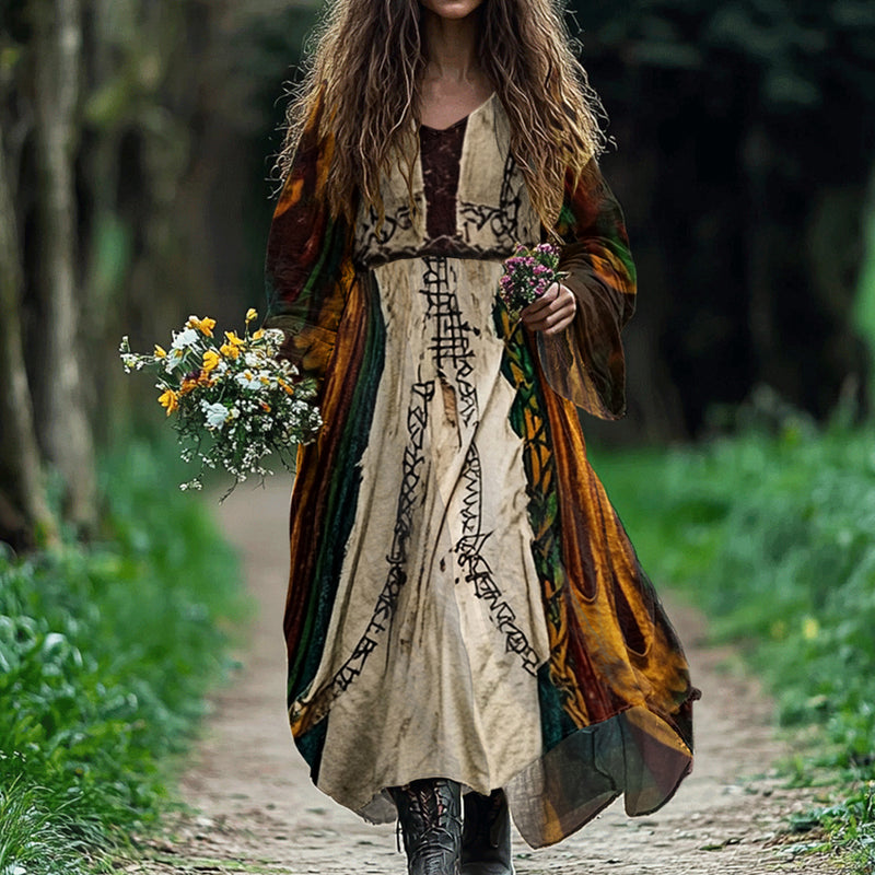 Vestido de estilo vintage atemporal