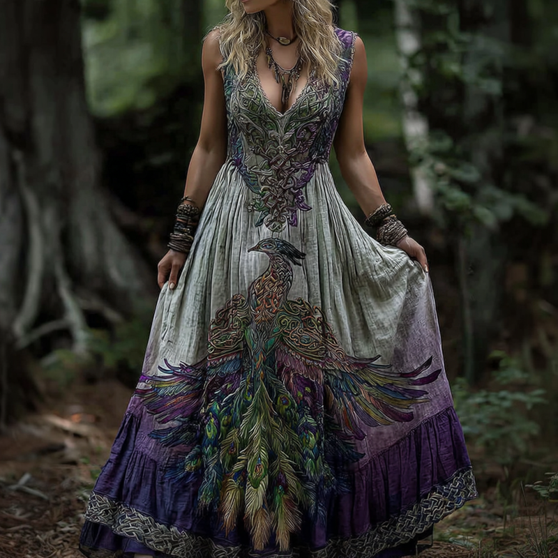 Vestido de inspiración vintage