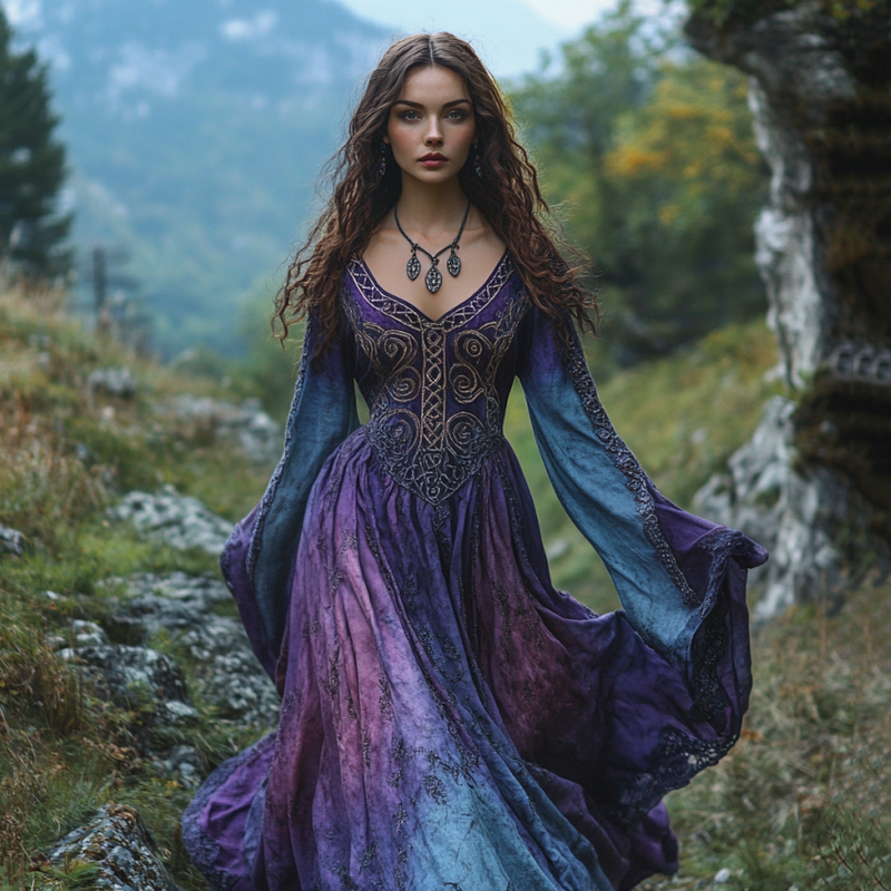 Vestido de diseño cuidado