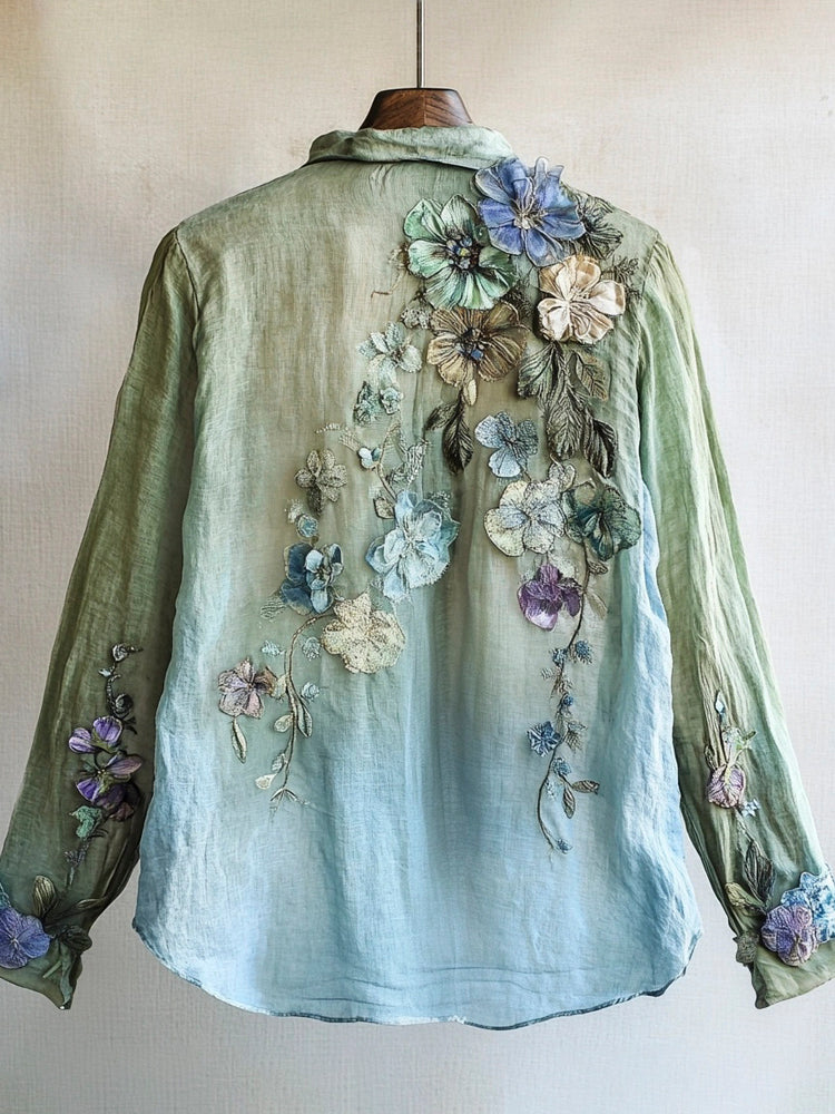 Blusa de estilo vintage atemporal