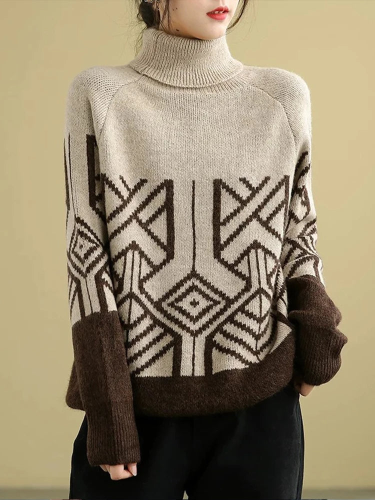 CM | MW - Jersey de punto con cuello alto