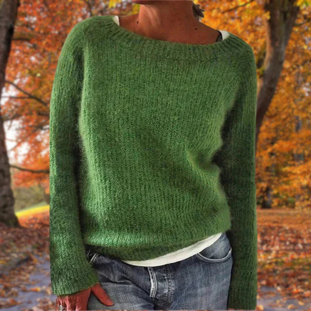 Suéter de estilo vintage atemporal