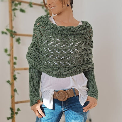 KL | Elegante jersey de punto con detalle calado