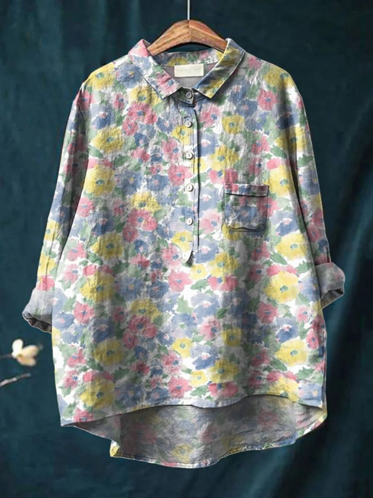 Camisa de diseño cuidado