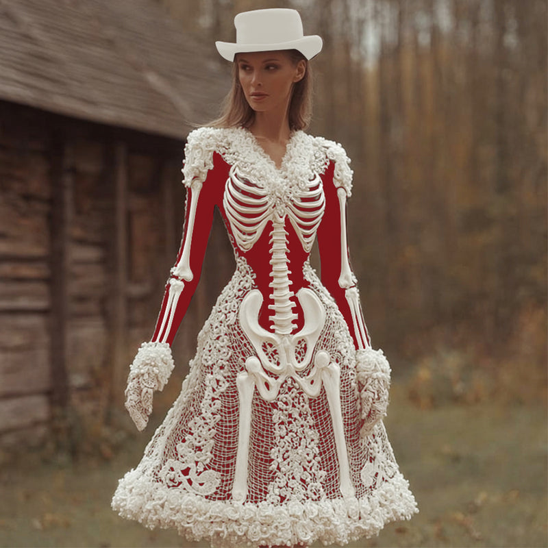 Vestido de estilo vintage atemporal