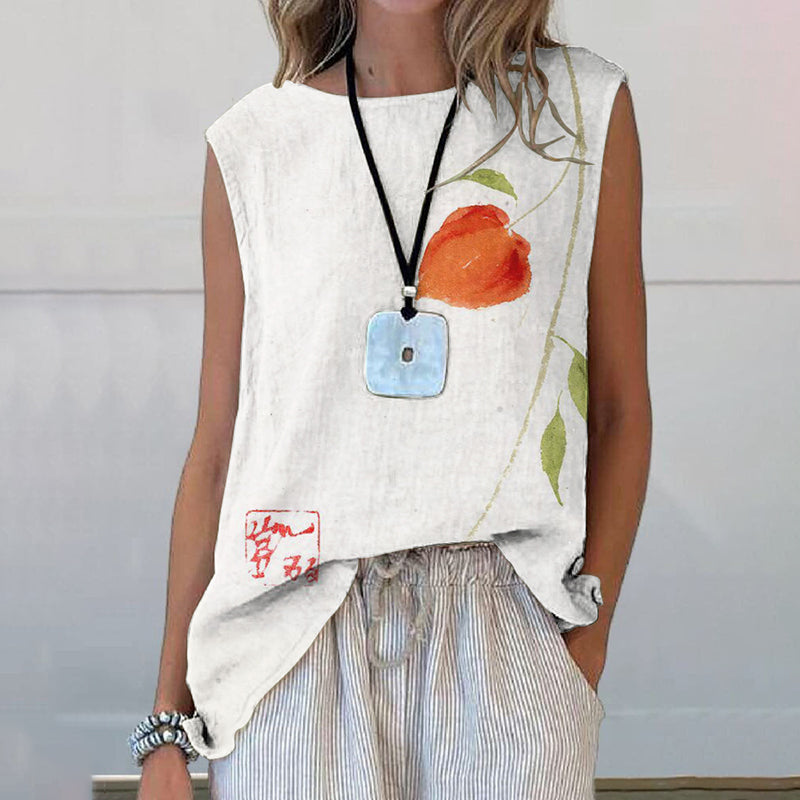 Top de estilo vintage atemporal