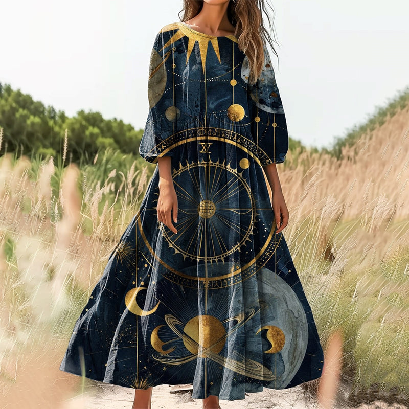 Vestido de inspiración vintage