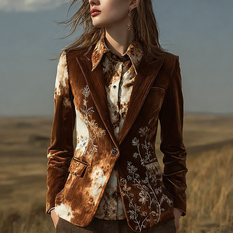 Chaqueta de diseño clásico
