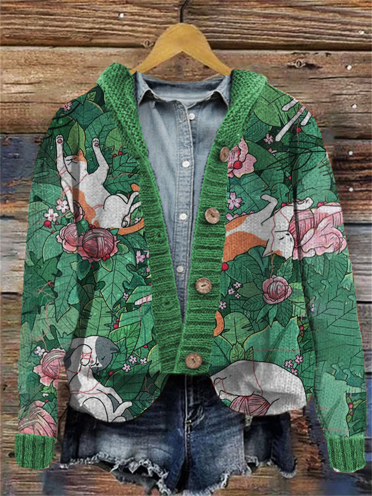 Cárdigan de diseño clásico