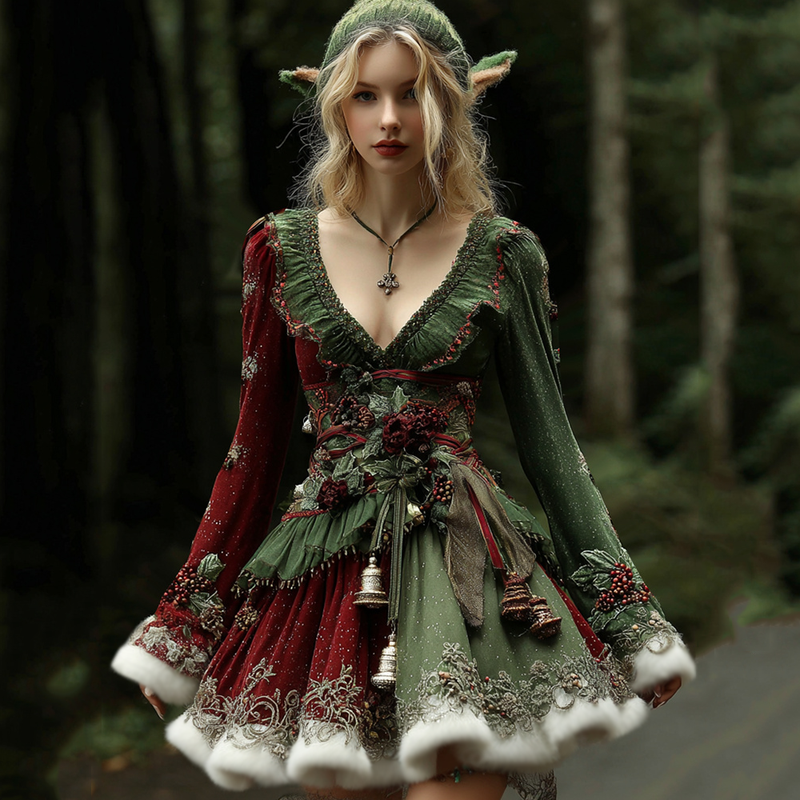 Vestido de diseño clásico