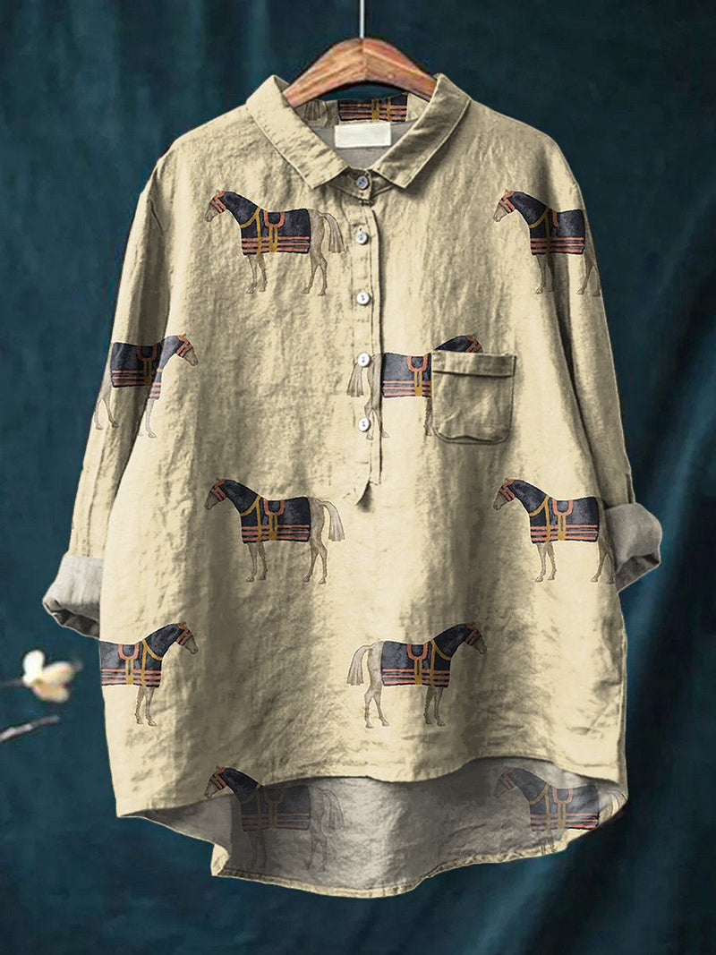 Camisa de inspiración vintage