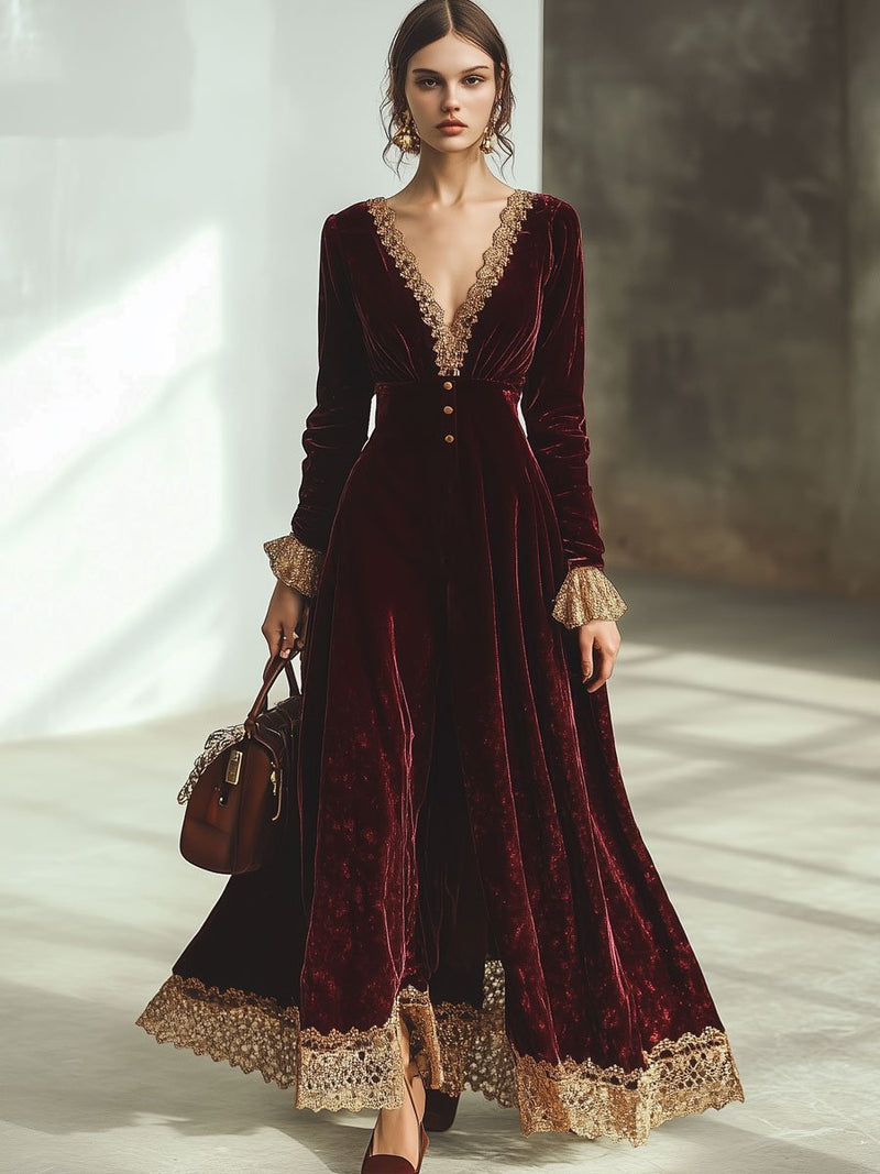 Vestido de diseño clásico