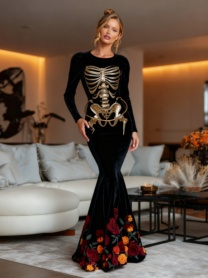 Vestido de diseño clásico