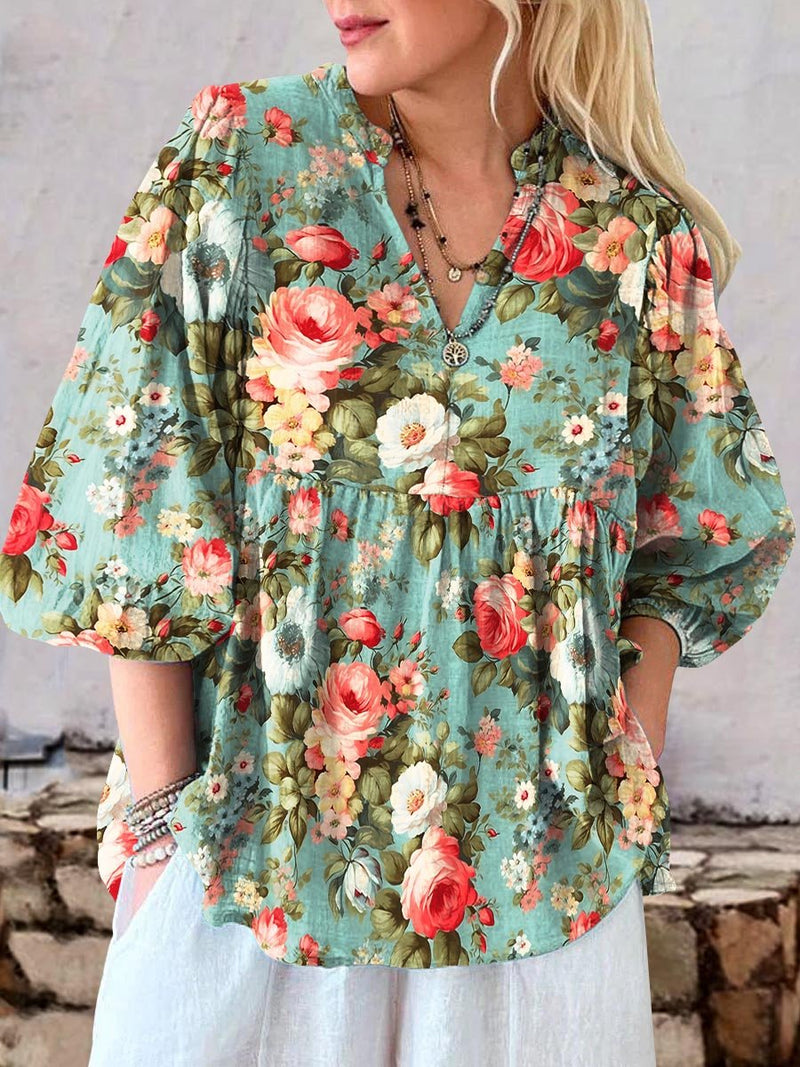Top de estilo vintage atemporal