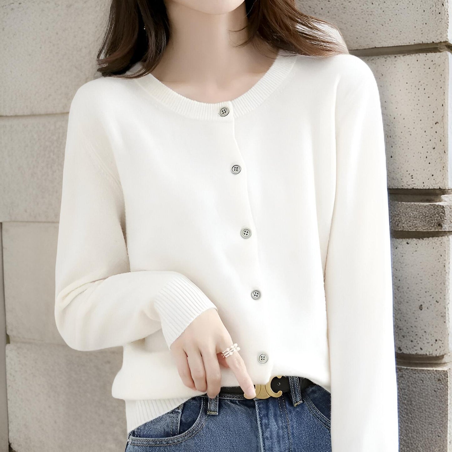 Suéter de estilo vintage atemporal