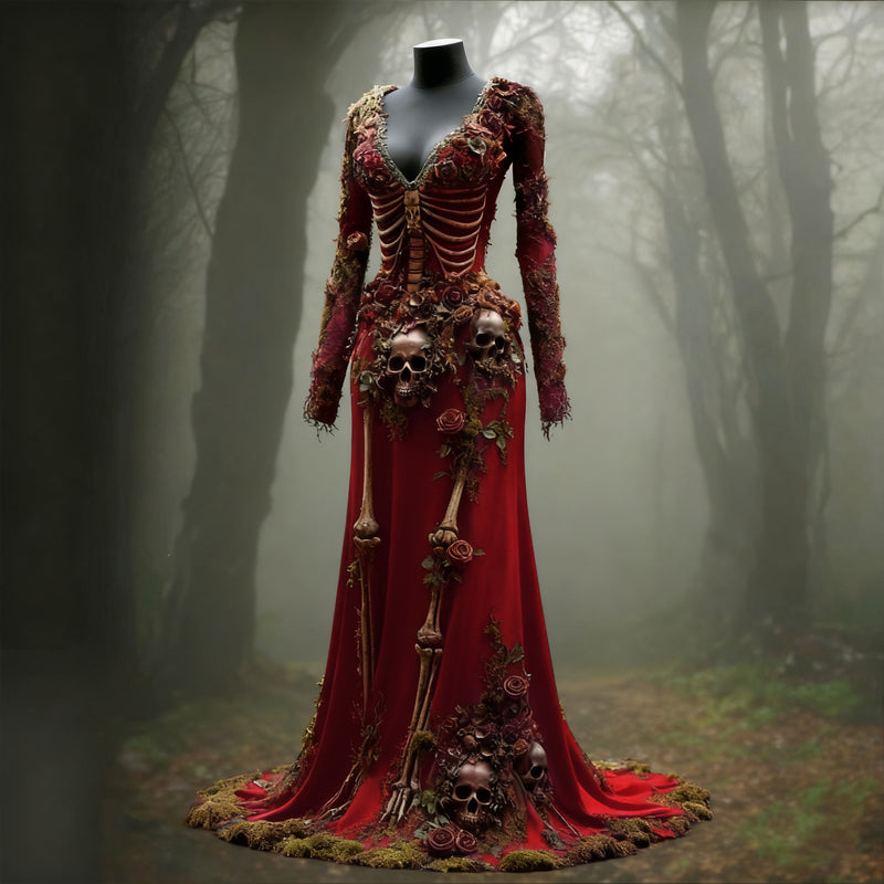 Vestido de diseño clásico