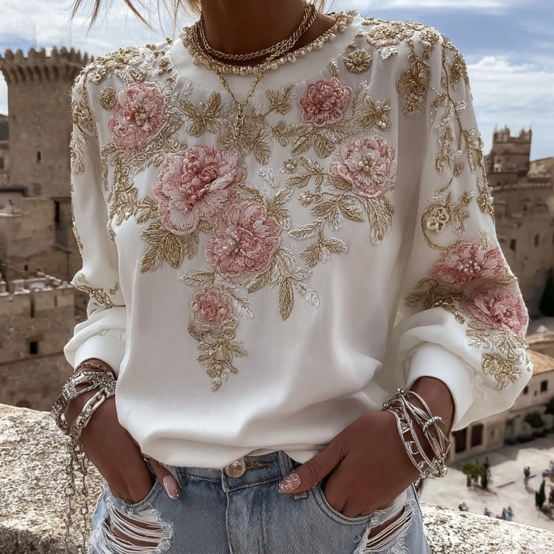 Camisa de diseño cuidado
