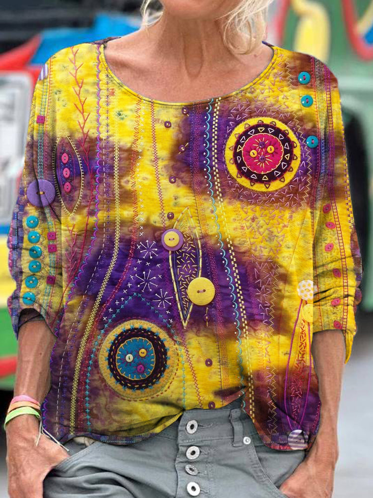 Camisa de estilo vintage atemporal