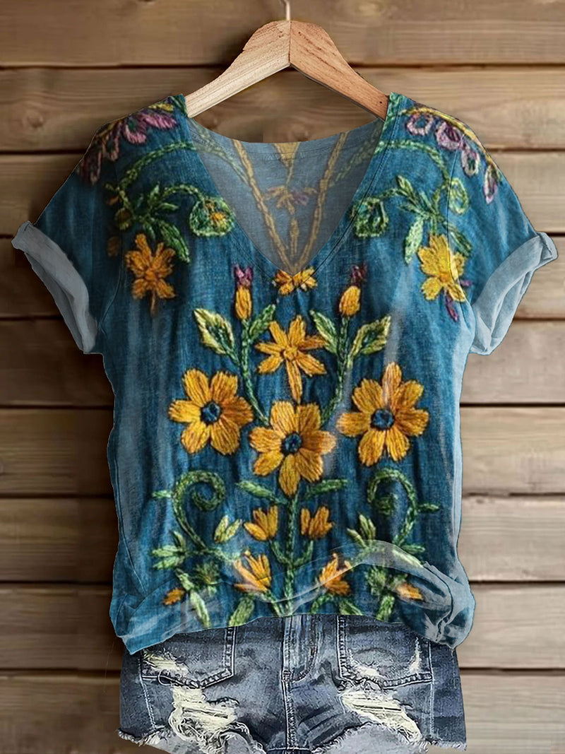 Camiseta vintage clásico