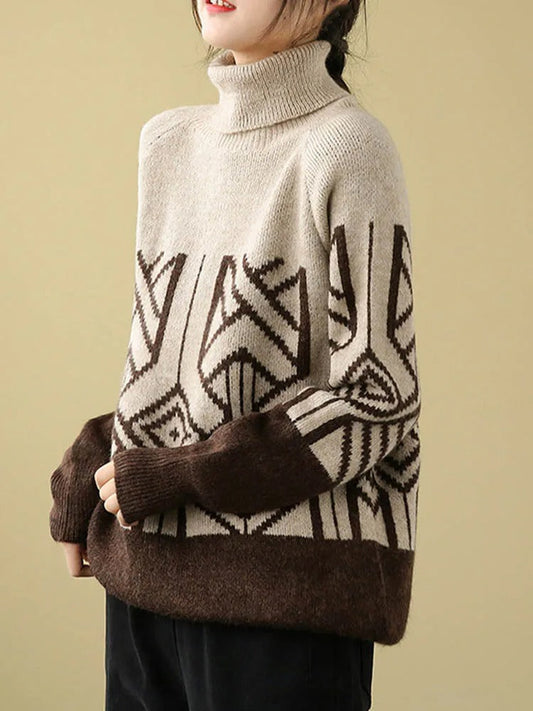 CM | MW - Jersey de punto con cuello alto