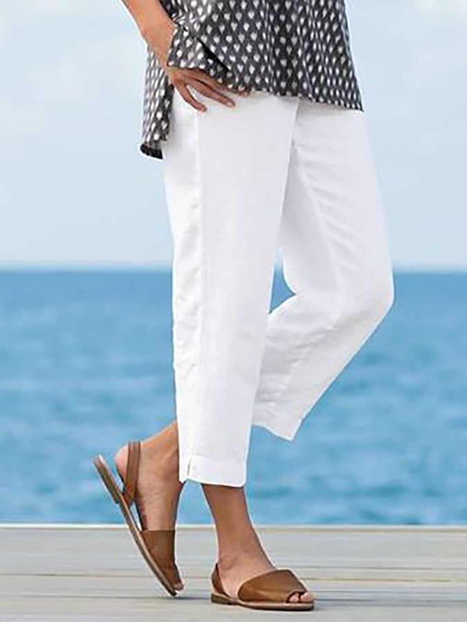 Pantalones de diseño clásico