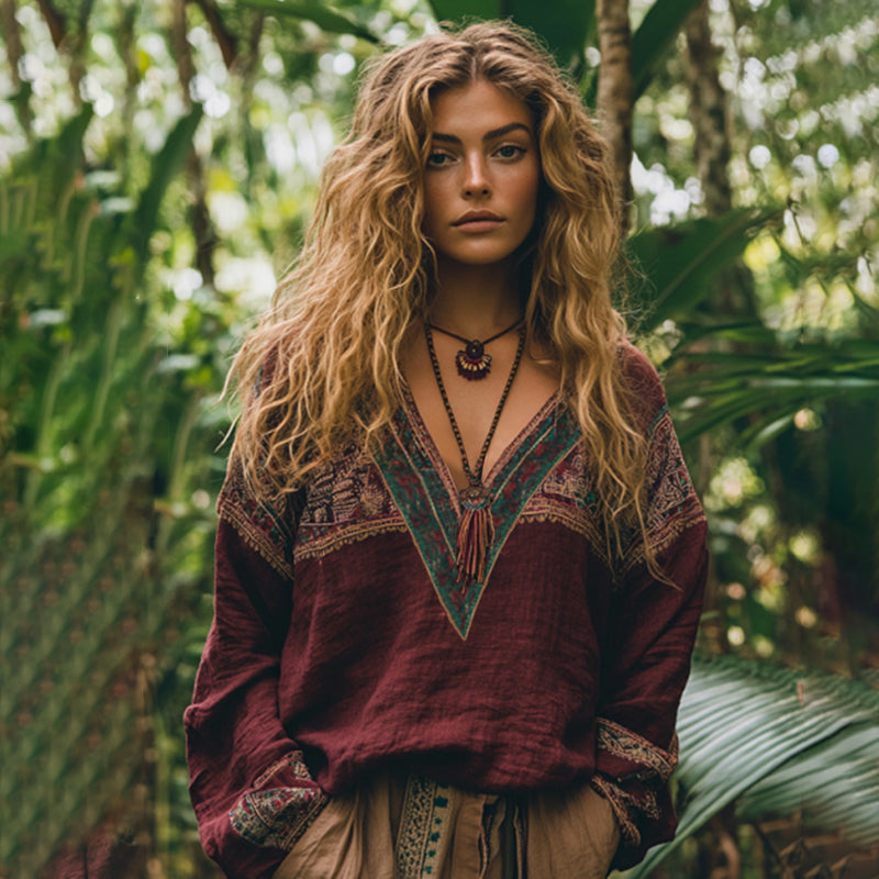 Blusa bellamente confeccionado