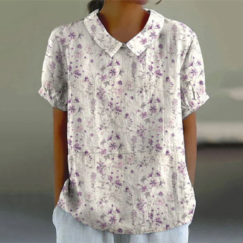 Camisa de estilo vintage atemporal