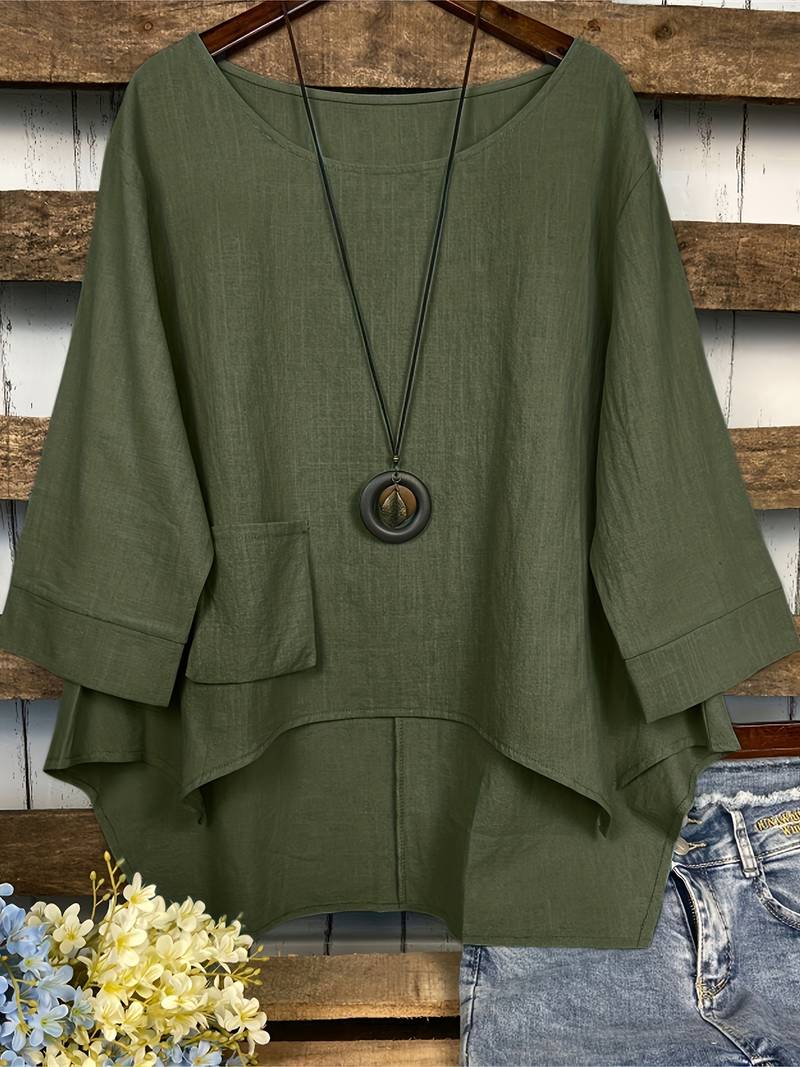 KL | Blusa relajada y fresca