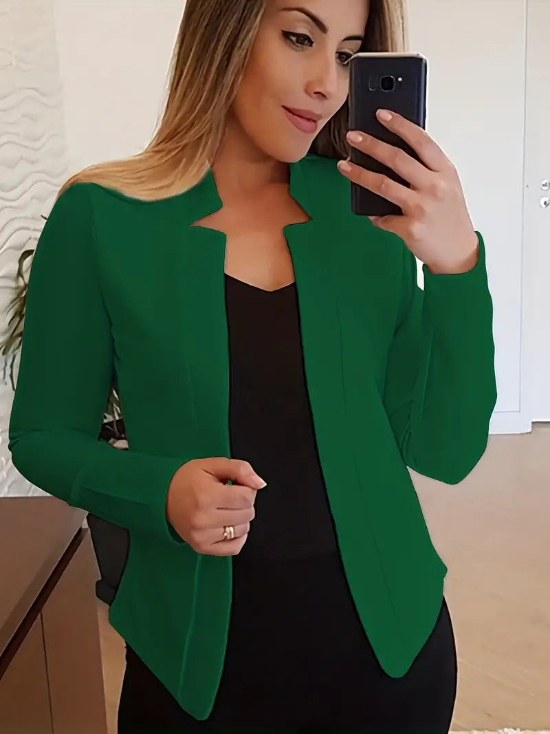 CM | Elegante blazer de manga larga para la primavera
