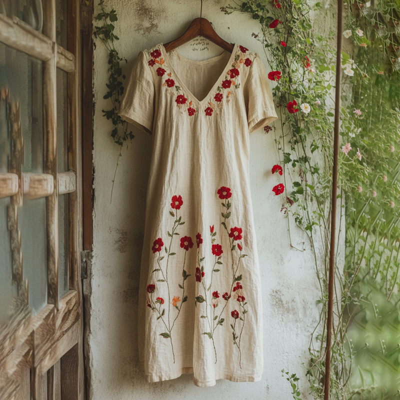 Vestido vintage clásico