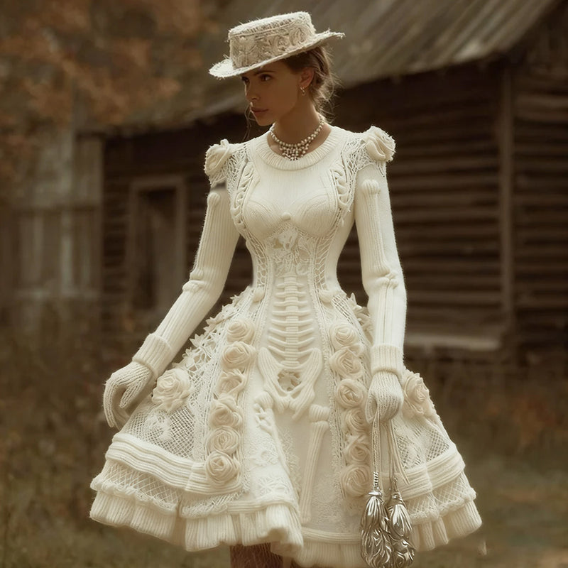 Vestido de diseño cuidado