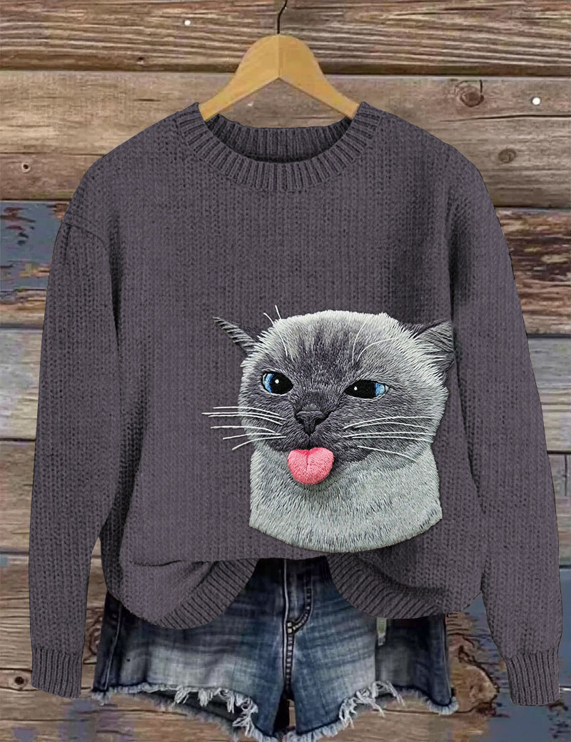 Suéter de diseño clásico