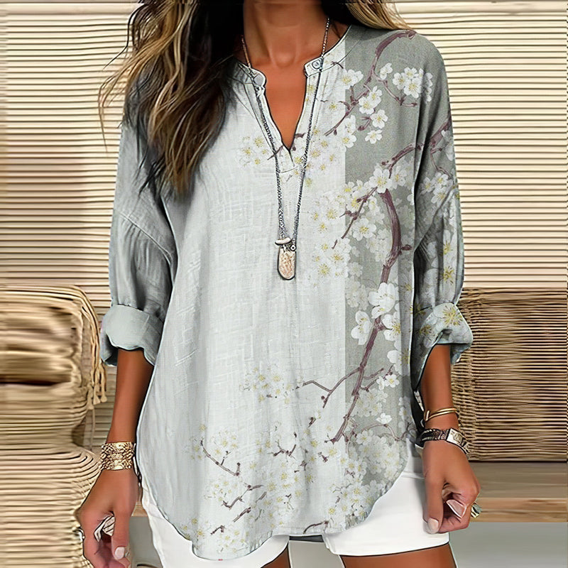 Camisa de estilo vintage atemporal