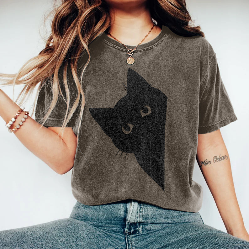 Camiseta de inspiración vintage